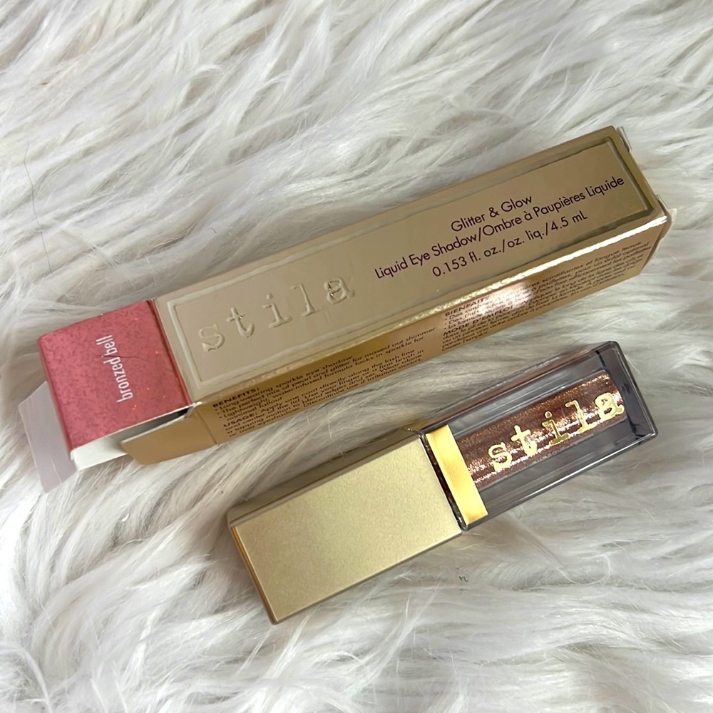 ⭐️NEW IN BOX⭐️ STILA | GLITTER & GLOW EYE SHADOW | BRONZED BELL